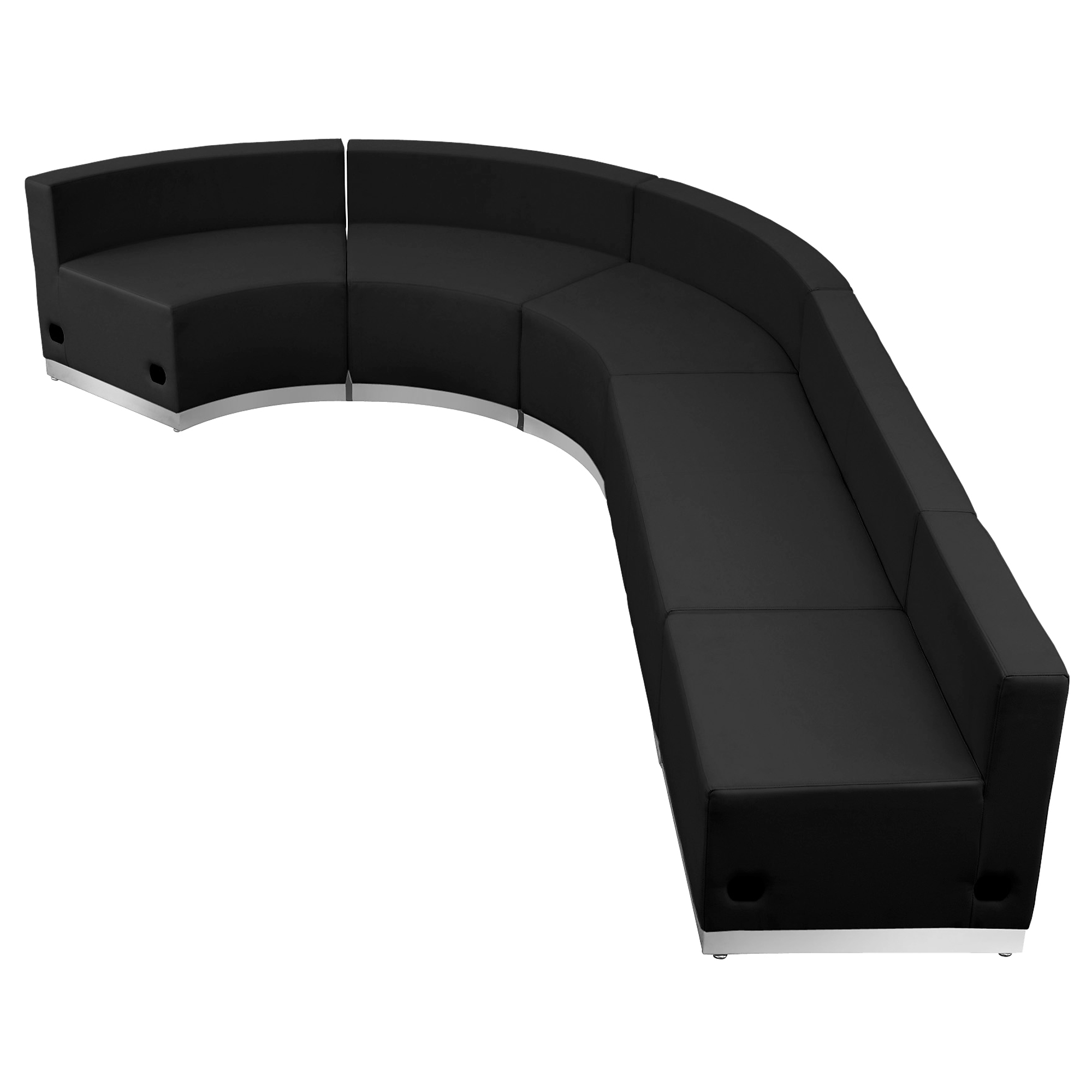 Flash Furniture, 5 PC Black LeatherSoft Reception Configuration, Included (qty.) 5 Model# ZB803470SBK